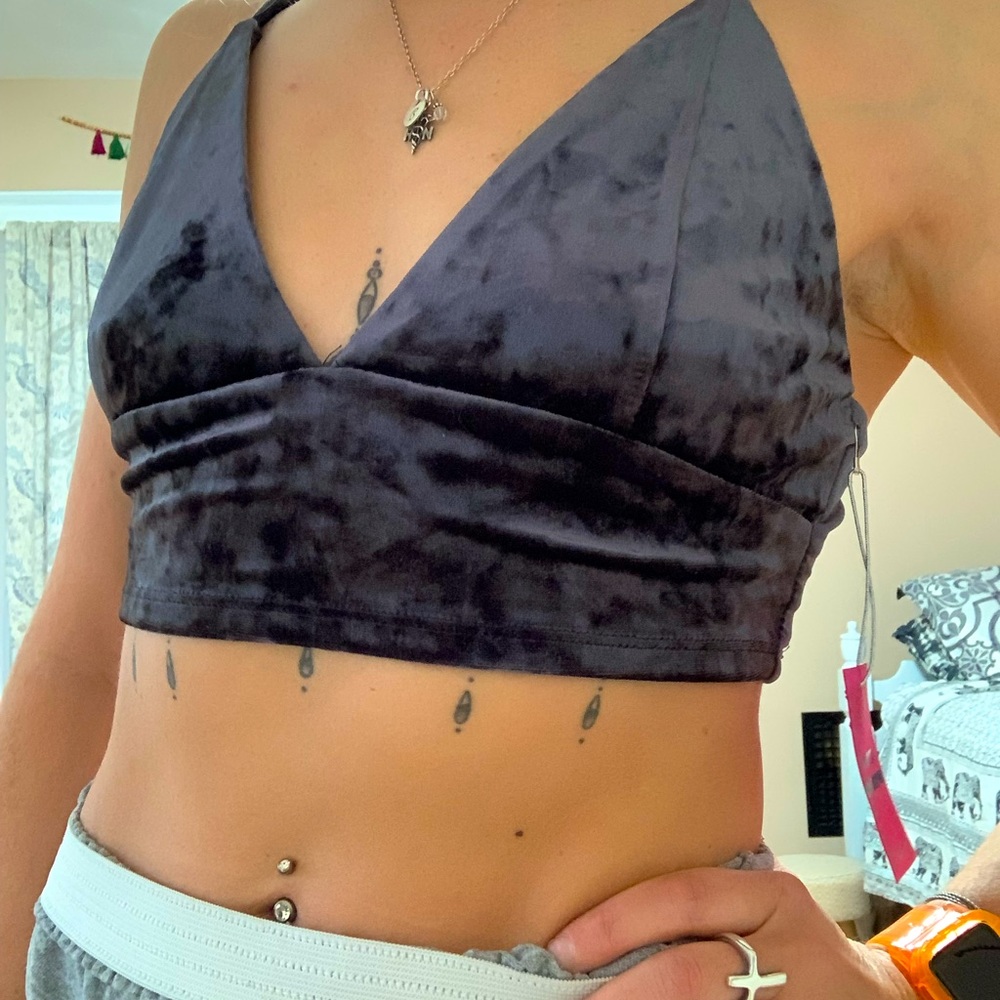 **SOLD** Forever 21 charcoal cami top size medium